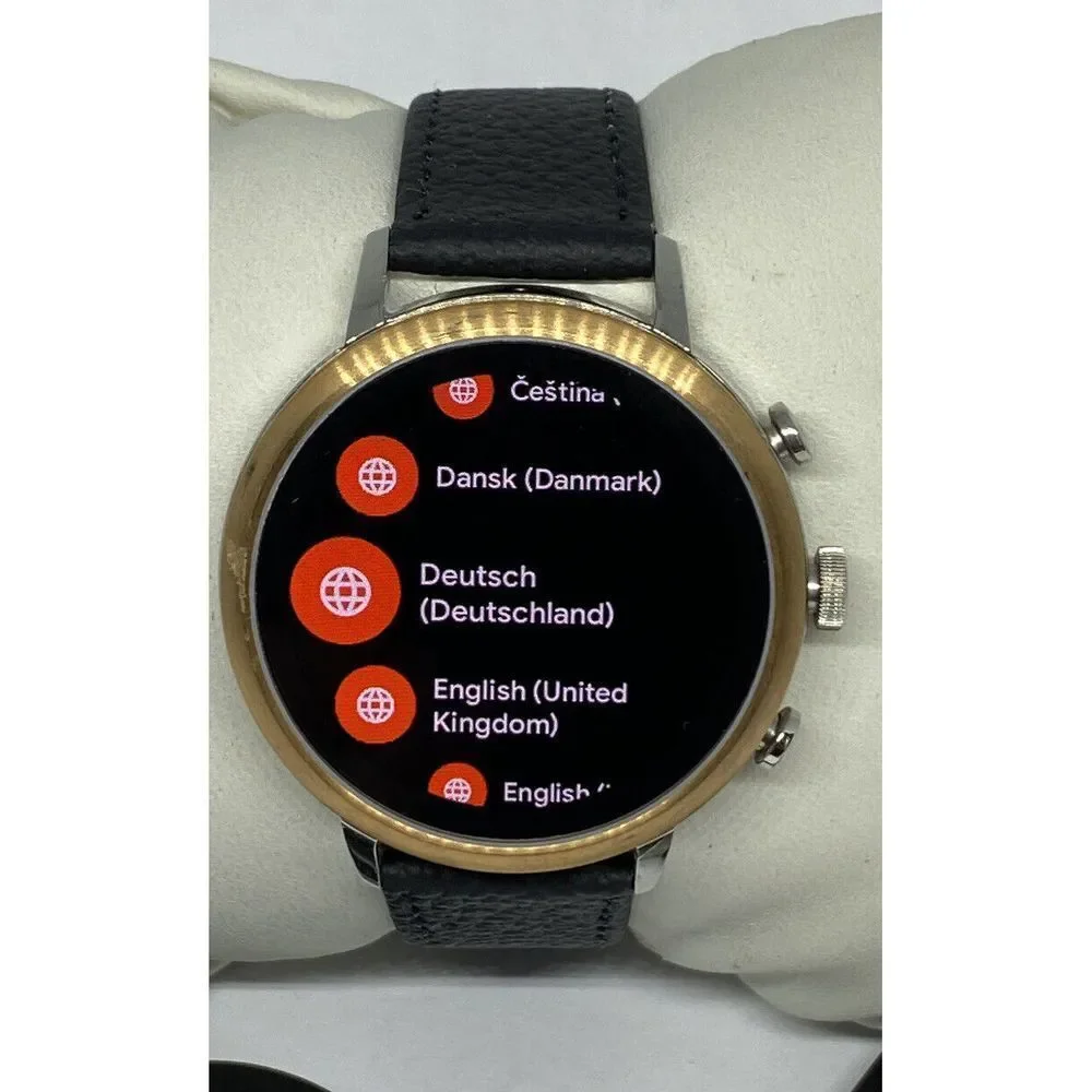 Fossil Gen 4 Authentic Digital Dial Smart Watch Custom Band FTW6016 DC512